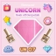 สีเจล UNICORN สีเจลทาเล็บ Soak off Gel polish ขวดขนาดใหญ่ 15 มิลลิลิตร ((ขวดสีทอง))