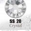 เพชรสวารอฟสกี้ แท้ ซองเล็ก สีขาว Crystal รหัส 001 คลิกเลือกขนาดด้านใน