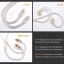 ขาย สาย KZ Lightning สายหูฟังชุบเงินถัก 100 แกน รองรับ MFI แท้