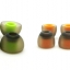ขาย x-tips จุกหูฟัง Green Orange สำหรับอินเอียร์ทั่วไป ราคา 6คู่ 250 นุ่มเบาสบายหู