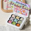 (ครีมเค้ก ดอกไม้) เจลเพ้นท์เล็บ เนื้อครีม ตลับ9สี Solid Cream Cake Oil Painting Gel 9 Colors