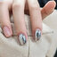 ( Aifer เมทัลลิค เจล สูตรใหม่ เงากว่า ) New Chrome Silver Metallic Gel สีเจลทาเล็บ สีเงินเมทัลลิก เงาโครเมียม