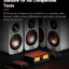 Fosi Audio LC30 ตัวสลับ ลำโพง เครื่องขยายเสียง พร้อมจอแสดงผล VU meters รีโมทควบคุมระยะไกล