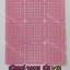 สติ๊กเกอร์ฉลุลาย ติดเล็บ รหัส L (แผ่นสีชมพู)