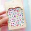 cute nail stickers สติ๊กเกอร์ติดเล็บ ลายการ์ตูน สติ๊กเกอร์แปะเล็บ รหัส WG