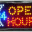 ป้ายไฟ LED OPEN 24 ชั่วโมง คุณภาพเกรดA