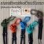 สายคล้องกล้องเชือกถัก แบบกลม รุ่นปลายเชือก ห้อย 2 ด้าน 95.5 cm