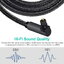 X-Tips BEND สาย Optical หัวงอ 2 ด้าน รองรับ SPDIF 5.1 / 7.1 สายถักหนังงูทนทาน