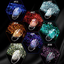 (ชุด8สี) Glitter Speckle Top Coat (VENDEENI) แถมชาร์ตสี สีเจล สีสวย เนื้อเงาวาว มีมิติ เนื้อเข้มข้น