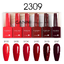 ( สีเจล CANNI ชุด6สี ) ยาทาเล็บเจล ขวดสวย สีสวย ทาง่าย เนื้อสีเข้มข้น