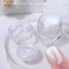 ผงกระจกสีขาวเงิน qt0672 ✨ผงขัดเล็บ ผงมิลเลอร์ ออโรล่า Aurora Pearl Mirror Powder แต่งเล็บ