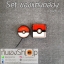Set ตัวติดกันฝาเลนส์หาย + ตัวปิดช่องแฟลช Hot shoe - Set Cartoon 3