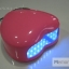เครื่องอบเจล LED ทรงหัวใจ ขนาดเล็ก สีชมพู