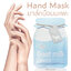 รหัส90257 มาร์คมือ นมแพะเข้มข้น HAND MASK เพิ่มความชุ่มชื้นแก่ผิวด้วยสารสกัดจากธรรมชาติ
