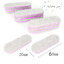 ( มลขาวเล็ก ) ตะไบหยาบ 100/180 ตะไบเล็บ ตกแต่งเล็บ พร้อมส่ง แบบแยกชิ้น ตะไบทรงมลขนาดเล็ก พกพา