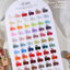 สีเจล PEARL ชุดใหญ่66สี สีทาเล็บเจล เนื้อสีสวย ขวดสีสวย สีเจลทาเล็บ แถมฟรีชาร์ตสี สวยมากๆ พร้อมส่ง!!