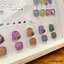( 03# ) สีเจล Honey Girl ชุด 9สี เนื้อกากเพชรละเอียดเล่นแสง สีเจลทาเล็บ Bling Diamond Gel