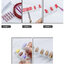 แท่นวางเล็บ วางได้10เล็บ (ตาราง) แท่นฝึกทำเล็บ เพ้นท์เล็บ ทำตัวอย่างเล็บ Nail Training Stand อุปกรณ์ทำเล็บ