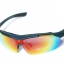 แว่นตาจักรยาน (clip lens สายตา + เลนส์ 5 สี)
