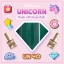สีเจล UNICORN สีเจลทาเล็บ Soak off Gel polish ขวดขนาดใหญ่ 15 มิลลิลิตร ((ขวดสีทอง))