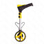 ล้อวัดระยะ Digital (ผ่านศูนย์กลาง 16cm) max 10KM (Chinese Ver.)