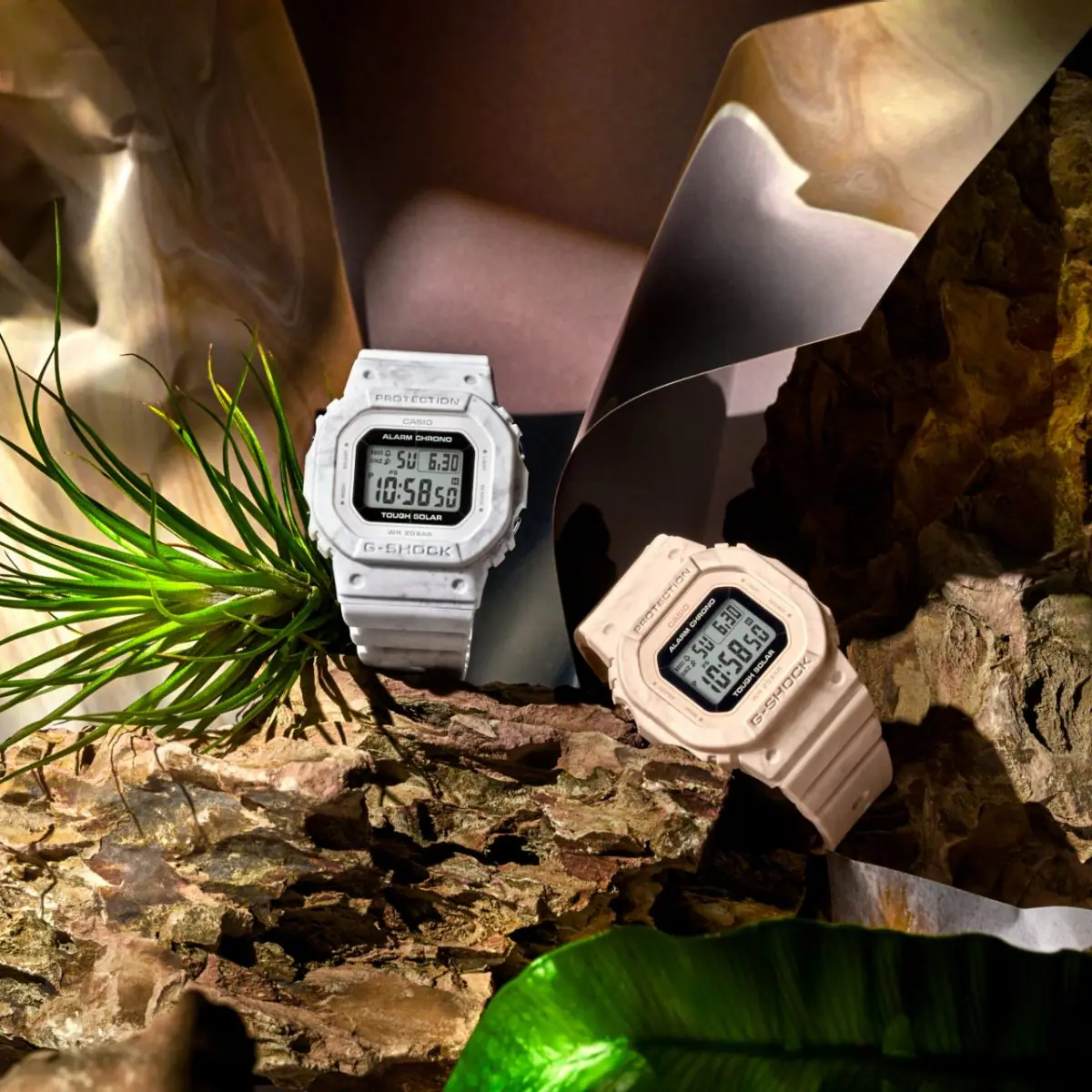 นาฬิกา Casio G-Shock Tough Solar มินิ Woman Series รุ่น GMS-S5600RT-7 ของแท้ รับประกัน1ปี
