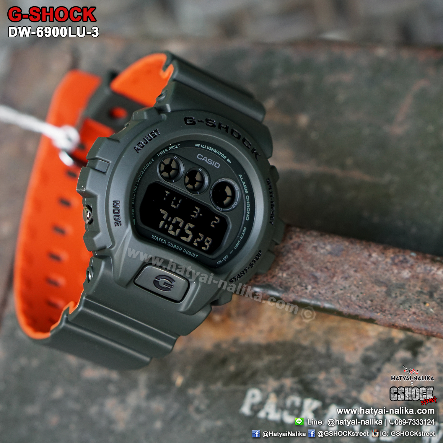 g shock dw 6900lu 3dr