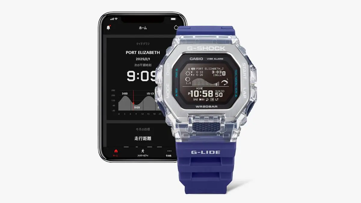 นาฬิกา Casio G-Shock G-LIDE Bluetooth GBX-100S series รุ่น GBX-100S-1 ของแท้ รับประกัน1ปี