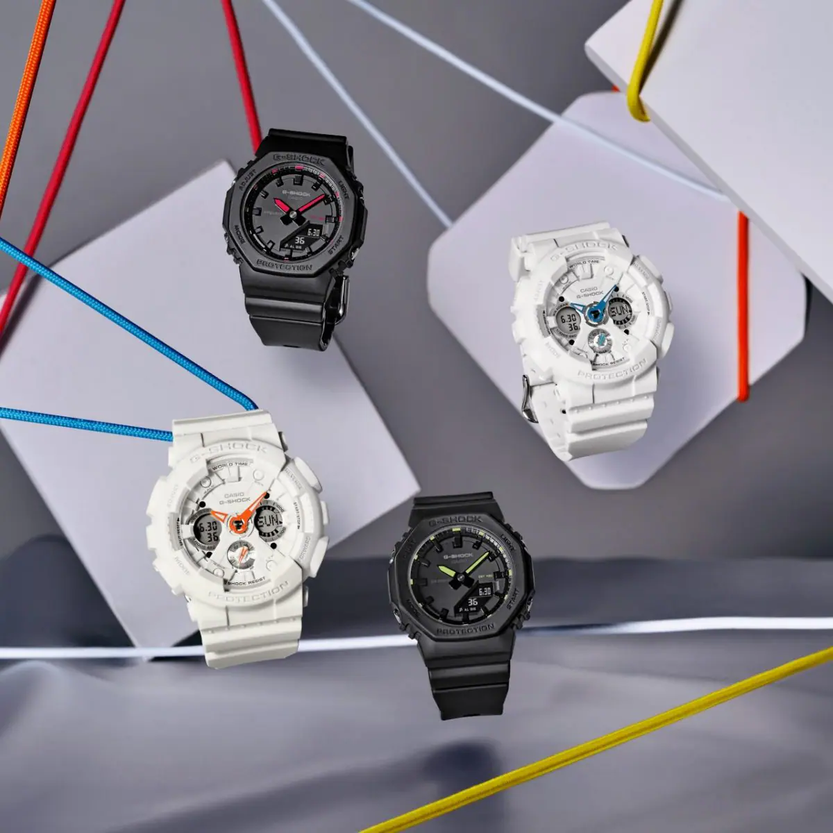 นาฬิกา Casio G-SHOCK Woman Summer Accent series รุ่น GMA-P2100SA-1A2 ของแท้ รับประกัน1ปี