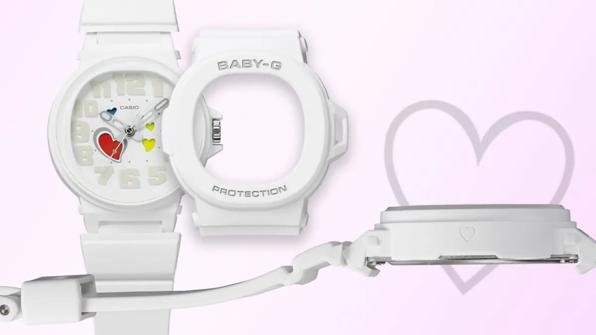 นาฬิกา Casio BABY-G PLAYFUL HEARTS SERIES รุ่น BGA-10-6A ของแท้ รับประกัน1ปี