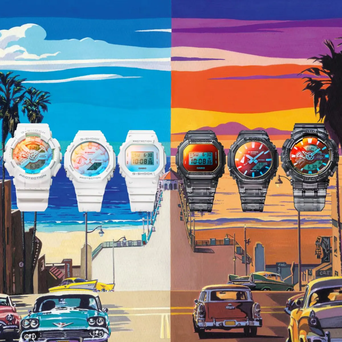 นาฬิกา Casio G-Shock Special color Time Lapse series รุ่น GA-110TL-7A ของแท้ รับประกัน1ปี