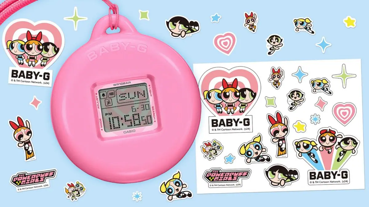 นาฬิกา Casio BABY-G x POWERPUFF GIRLS Limited Collaboration model รุ่น BGD-10KPP-7 ของแท้ รับประกัน1ปี