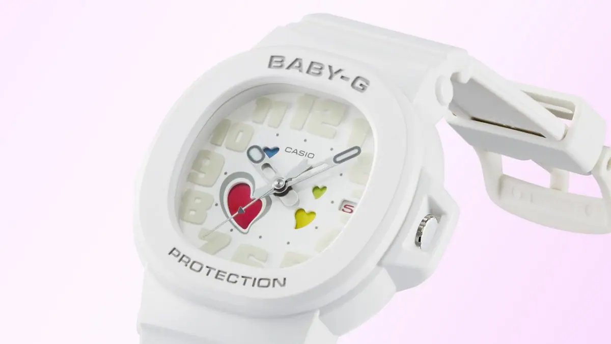 นาฬิกา Casio BABY-G PLAYFUL HEARTS SERIES รุ่น BGA-10-6A ของแท้ รับประกัน1ปี