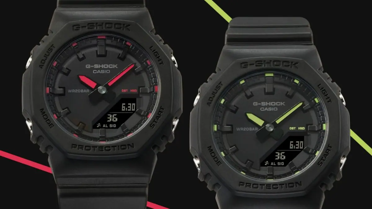 นาฬิกา Casio G-SHOCK Woman Summer Accent series รุ่น GMA-P2100SA-1A2 ของแท้ รับประกัน1ปี