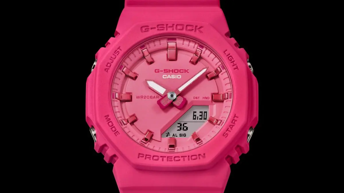 นาฬิกา Casio G-SHOCK Woman Special Color Power Pink series รุ่น GMA-P2100PP-4A ของแท้ รับประกัน1ปี